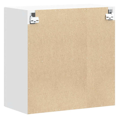 vidaXL Kitchen Wall Cabinet Lucca White Engineered Wood