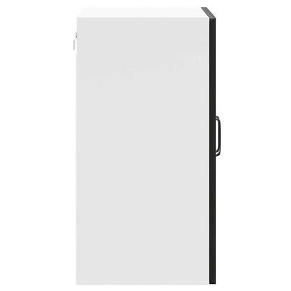 vidaXL Kitchen Wall Cabinet "Lucca" Black Engineered Wood
