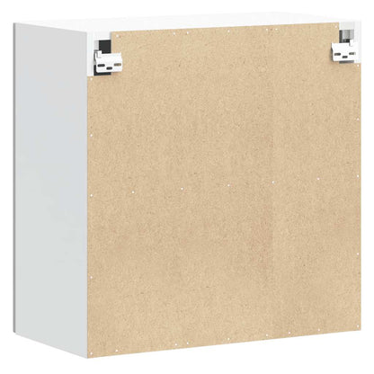 vidaXL Kitchen Wall Cabinet Lucca High Gloss White Engineered Wood