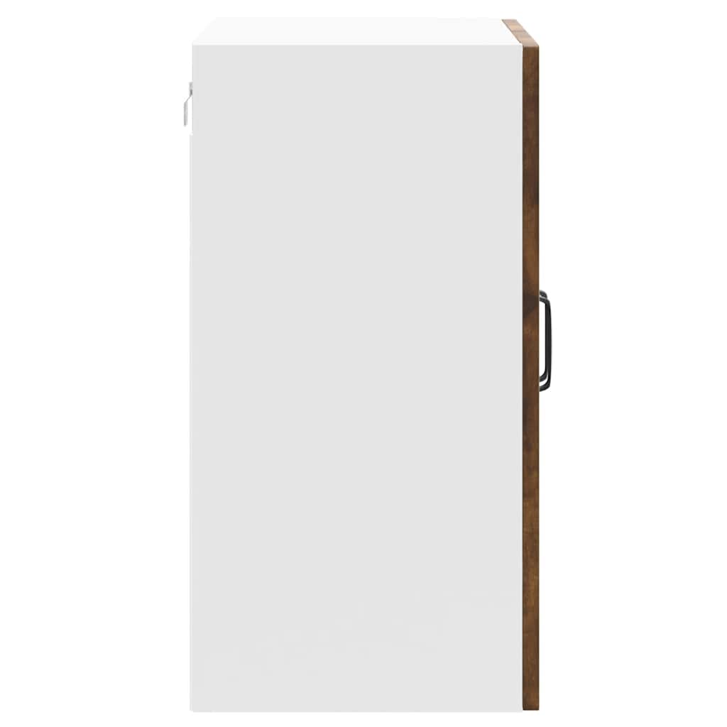 vidaXL Kitchen Wall Cabinet "Lucca" Smoked Oak Engineered Wood
