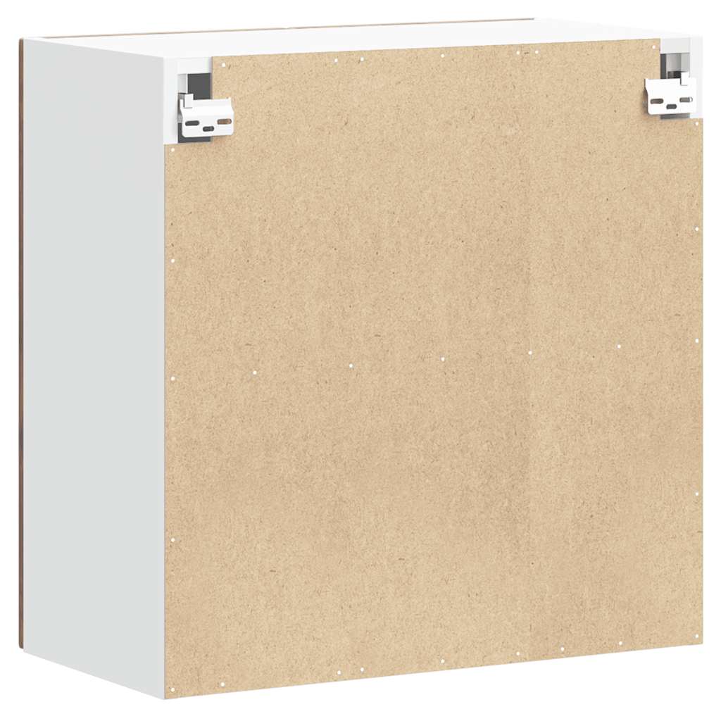 vidaXL Kitchen Wall Cabinet "Lucca" Smoked Oak Engineered Wood