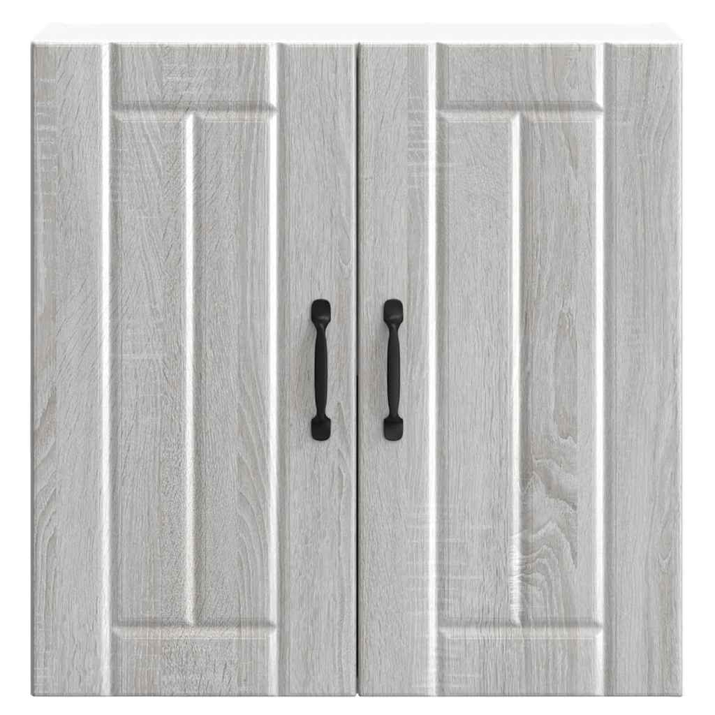 vidaXL Kitchen Wall Cabinet "Lucca" Grey Sonoma Engineered Wood