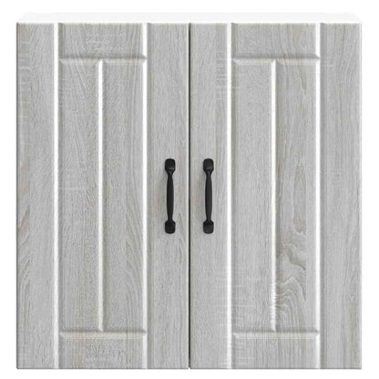 vidaXL Kitchen Wall Cabinet "Lucca" Grey Sonoma Engineered Wood