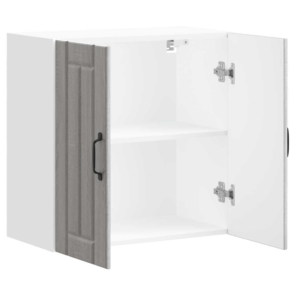 vidaXL Kitchen Wall Cabinet "Lucca" Grey Sonoma Engineered Wood