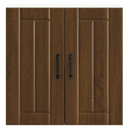vidaXL Kitchen Wall Cabinet "Lucca" Brown Oak Engineered Wood