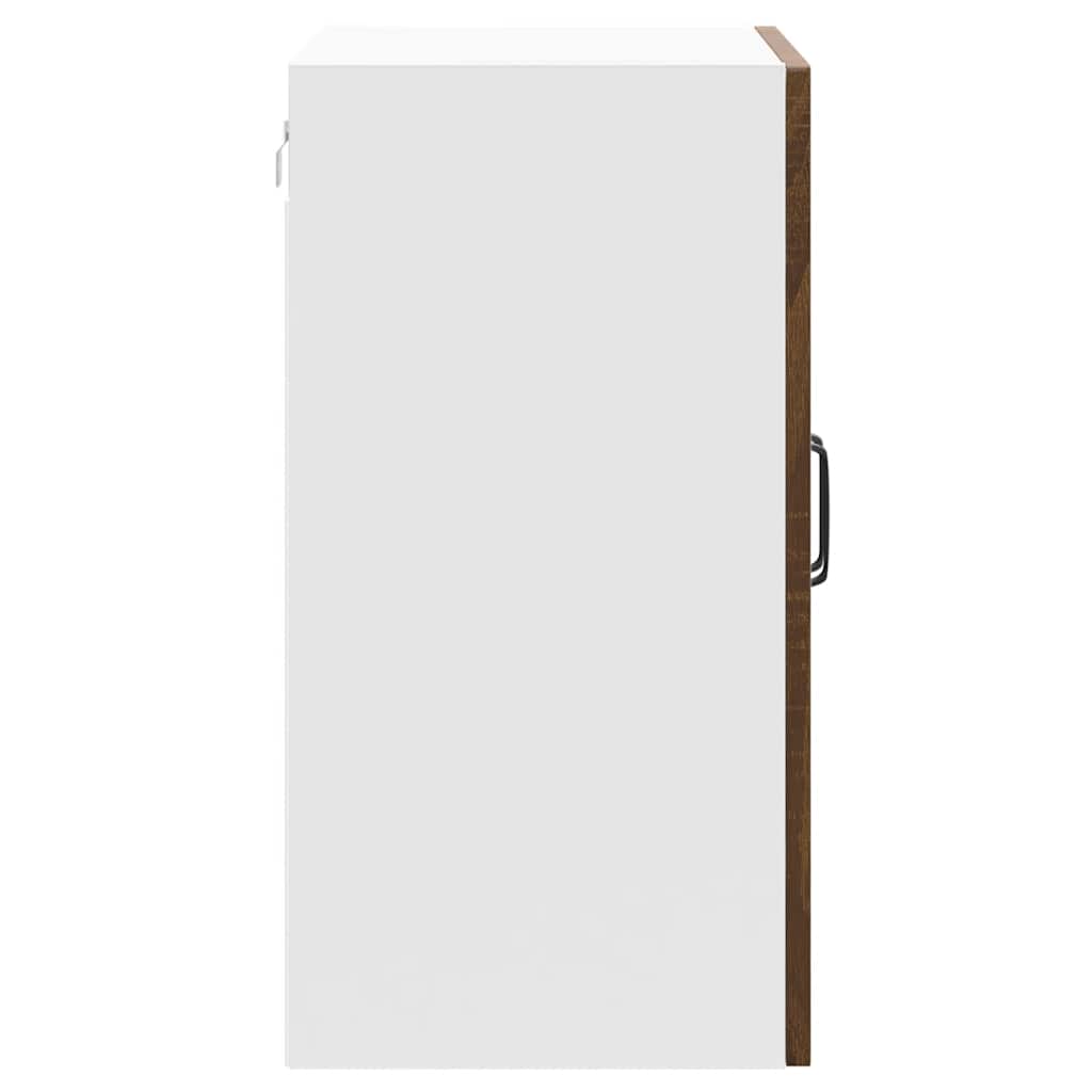 vidaXL Kitchen Wall Cabinet "Lucca" Brown Oak Engineered Wood