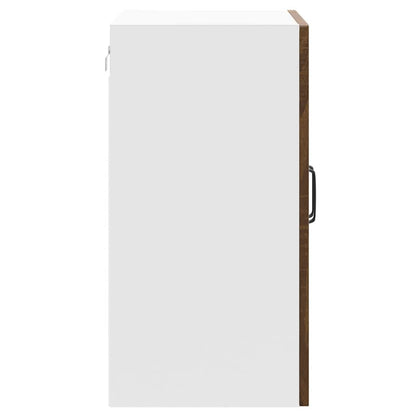 vidaXL Kitchen Wall Cabinet "Lucca" Brown Oak Engineered Wood