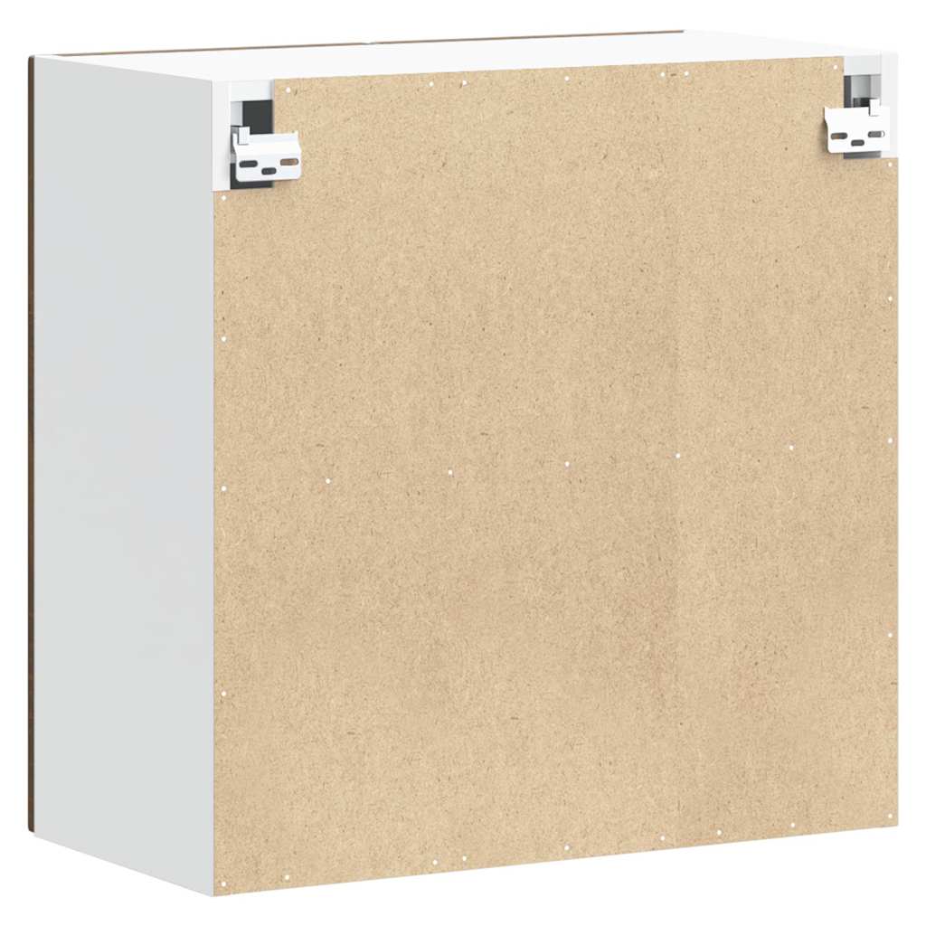 vidaXL Kitchen Wall Cabinet "Lucca" Brown Oak Engineered Wood