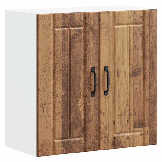 vidaXL Kitchen Wall Cabinet "Lucca" Old Wood Engineered Wood