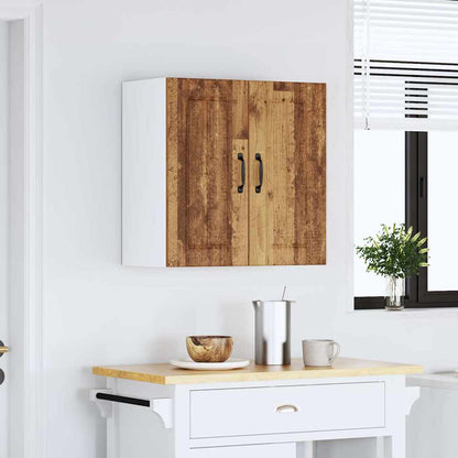 vidaXL Kitchen Wall Cabinet "Lucca" Old Wood Engineered Wood