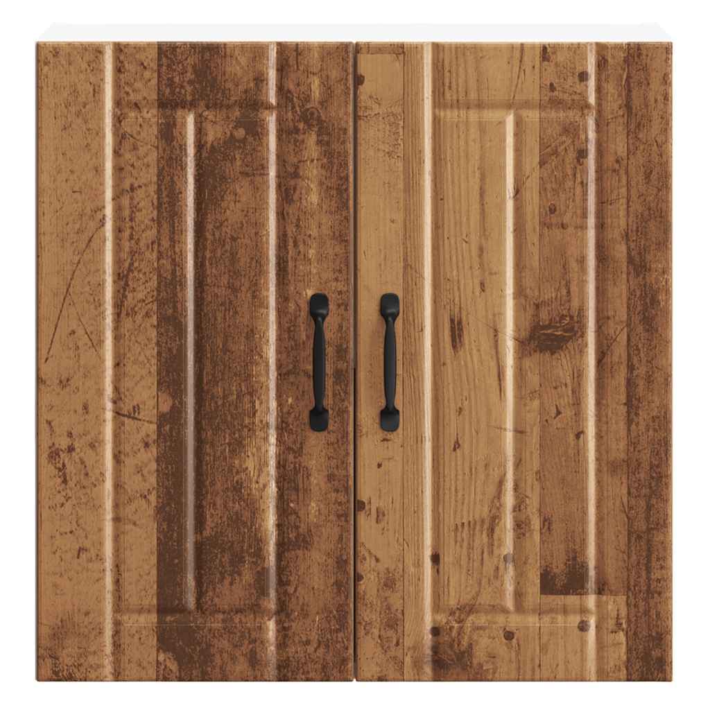 vidaXL Kitchen Wall Cabinet "Lucca" Old Wood Engineered Wood