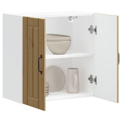 vidaXL Kitchen Wall Cabinet "Lucca" Artisan Oak Engineered Wood