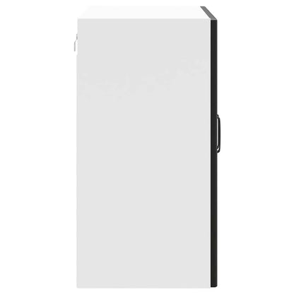 vidaXL Kitchen Wall Cabinet Lucca Black Engineered Wood