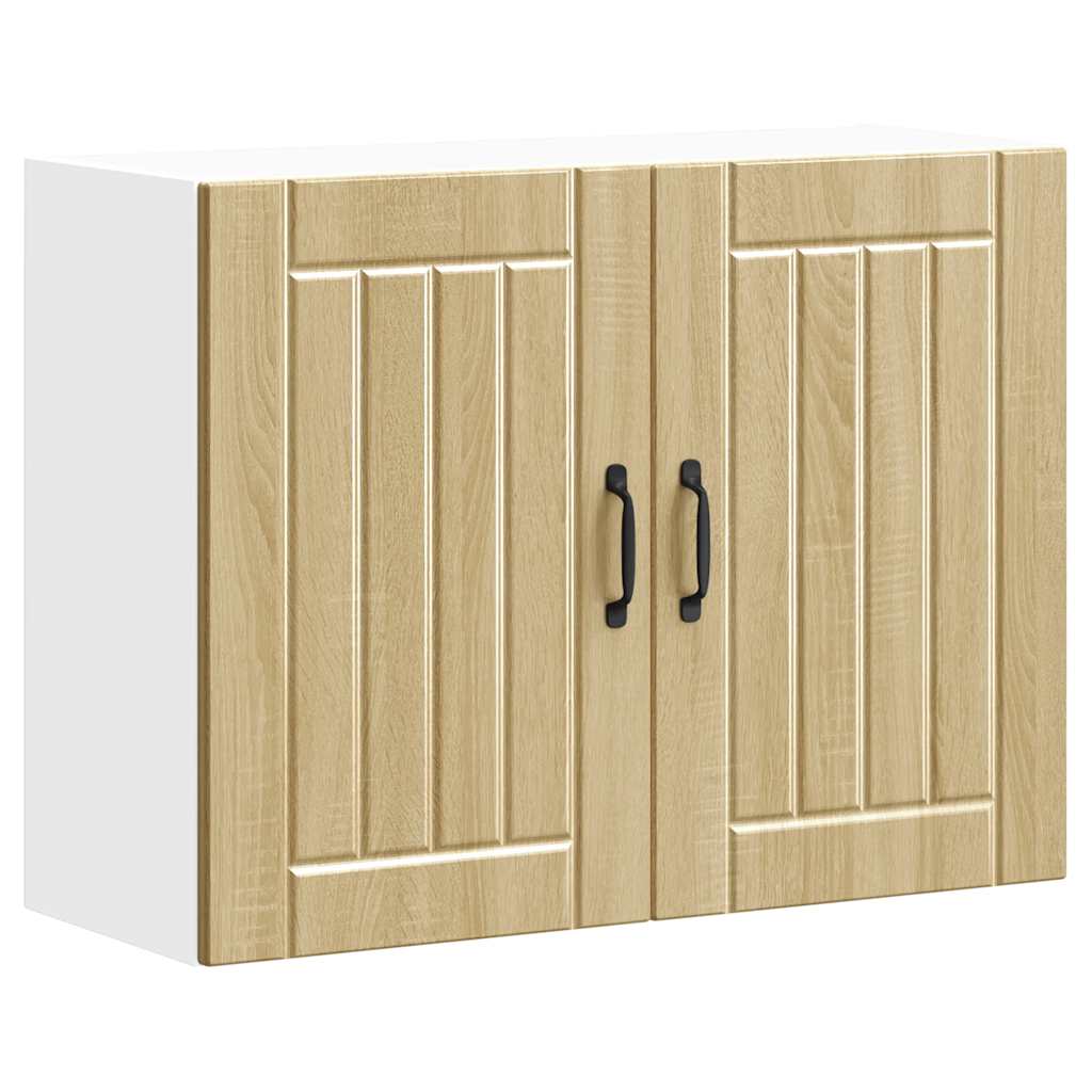 vidaXL Kitchen Wall Cabinet "Lucca" Sonoma Oak Engineered Wood