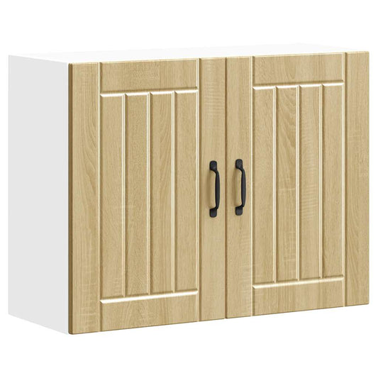 vidaXL Kitchen Wall Cabinet "Lucca" Sonoma Oak Engineered Wood