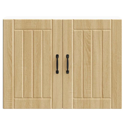 vidaXL Kitchen Wall Cabinet "Lucca" Sonoma Oak Engineered Wood