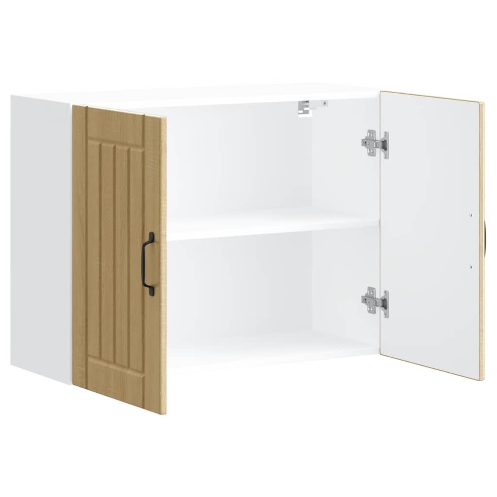 vidaXL Kitchen Wall Cabinet "Lucca" Sonoma Oak Engineered Wood