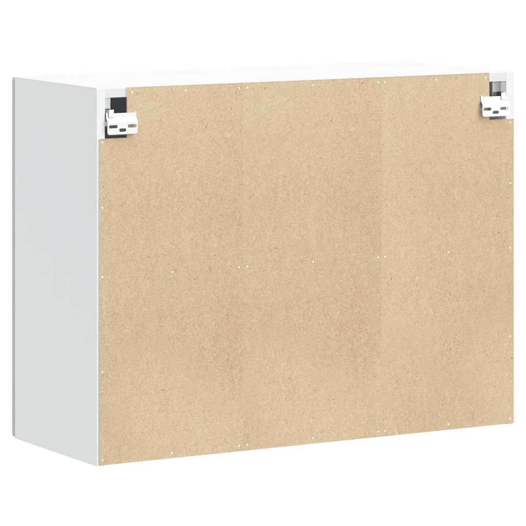 vidaXL Kitchen Wall Cabinet "Lucca" Concrete Grey Engineered Wood
