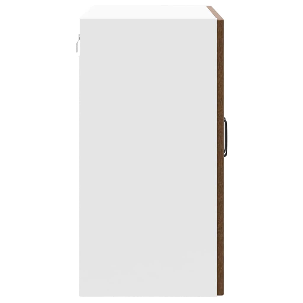 vidaXL Kitchen Wall Cabinet "Lucca" Brown Oak Engineered Wood