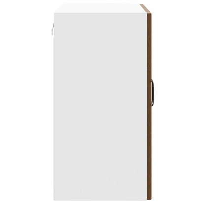 vidaXL Kitchen Wall Cabinet "Lucca" Brown Oak Engineered Wood