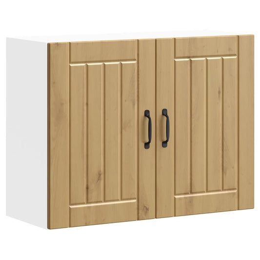 vidaXL Kitchen Wall Cabinet "Lucca" Artisan Oak Engineered Wood