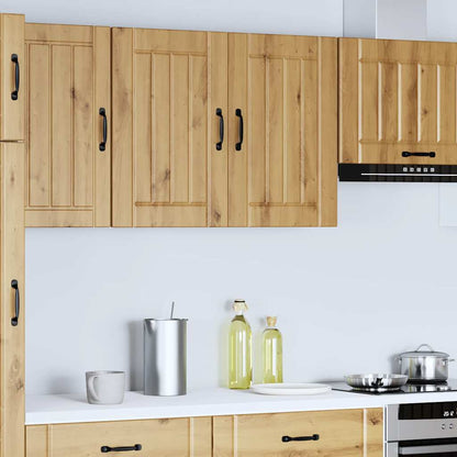 vidaXL Kitchen Wall Cabinet "Lucca" Artisan Oak Engineered Wood
