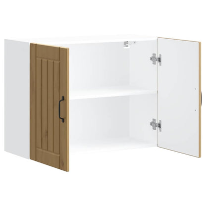 vidaXL Kitchen Wall Cabinet Lucca Artisan Oak Engineered Wood