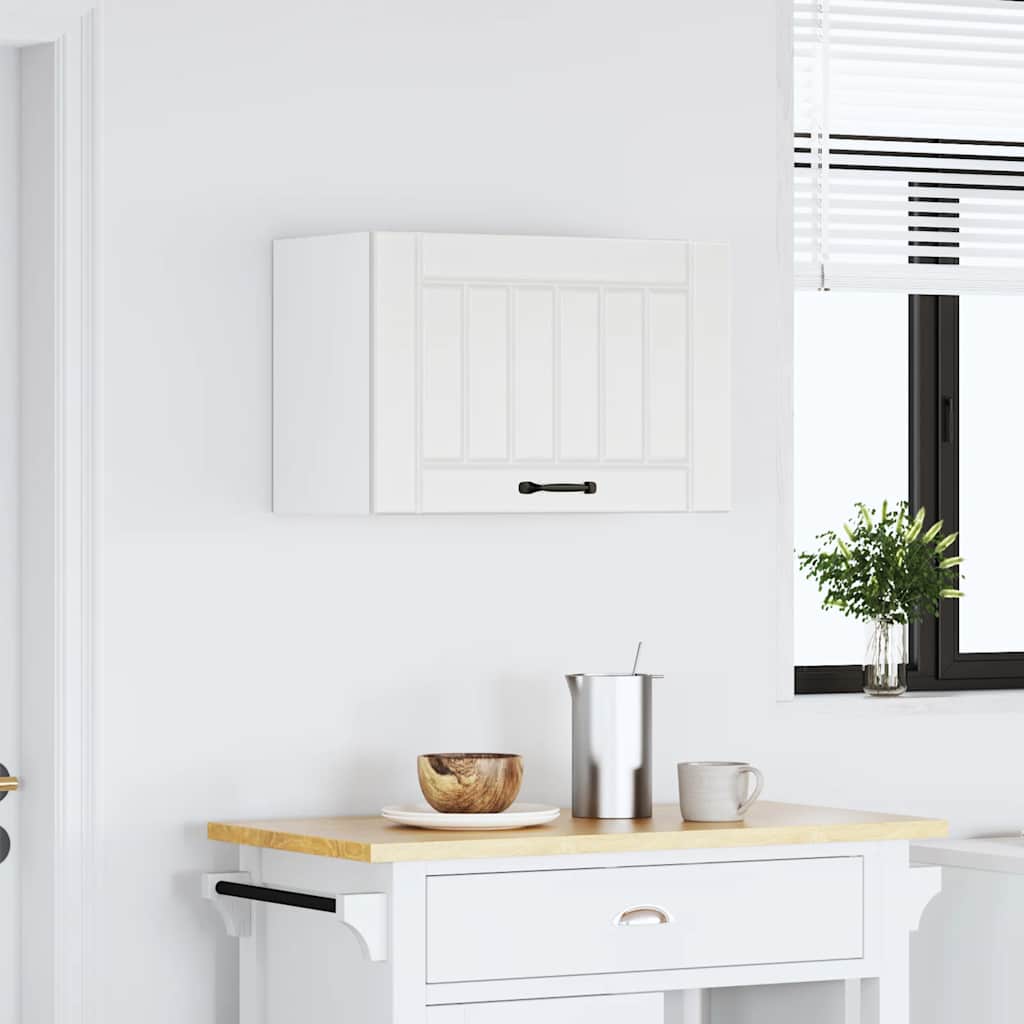 vidaXL Kitchen Wall Cabinet "Lucca" White Engineered Wood