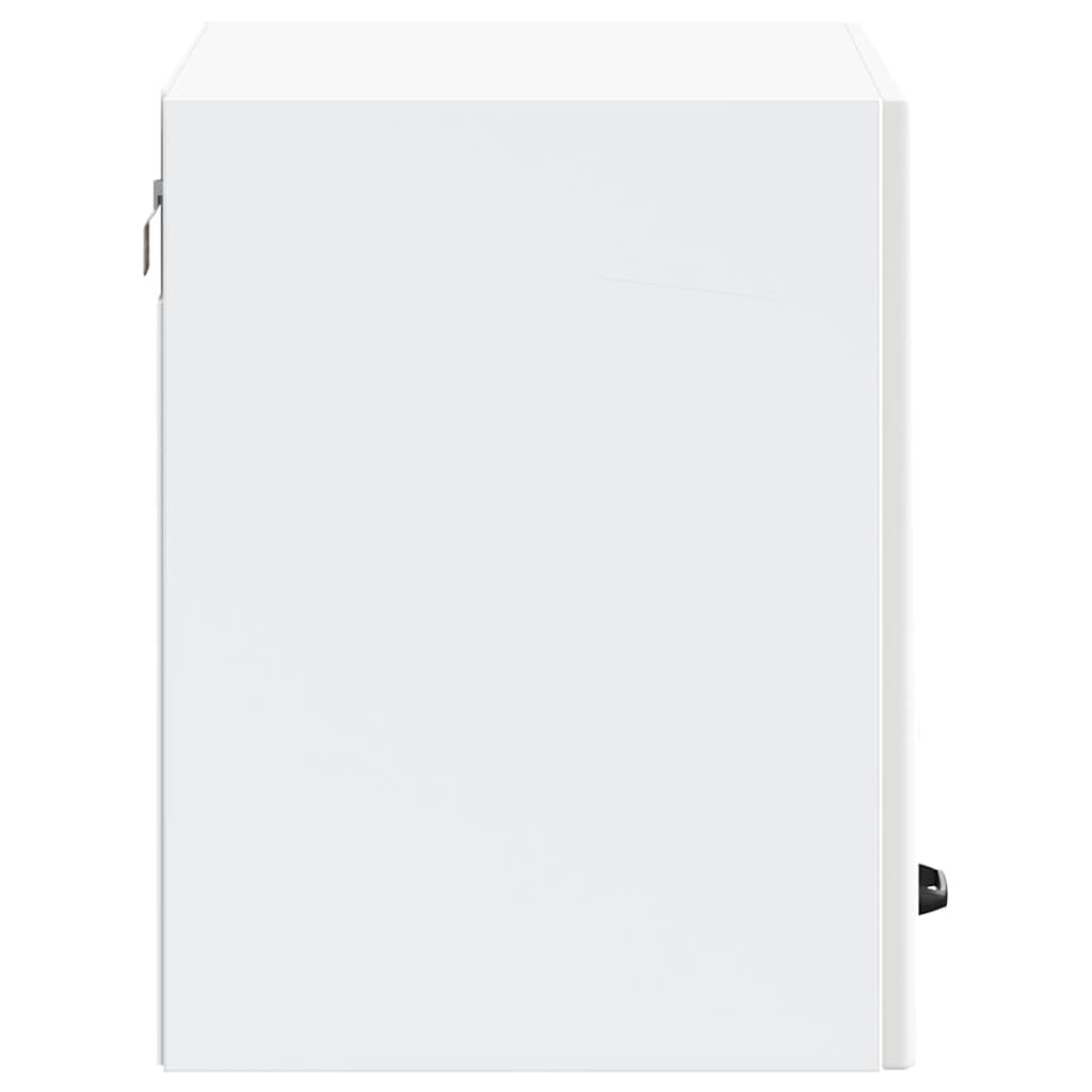 vidaXL Kitchen Wall Cabinet Lucca White Engineered Wood