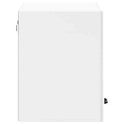vidaXL Kitchen Wall Cabinet Lucca White Engineered Wood