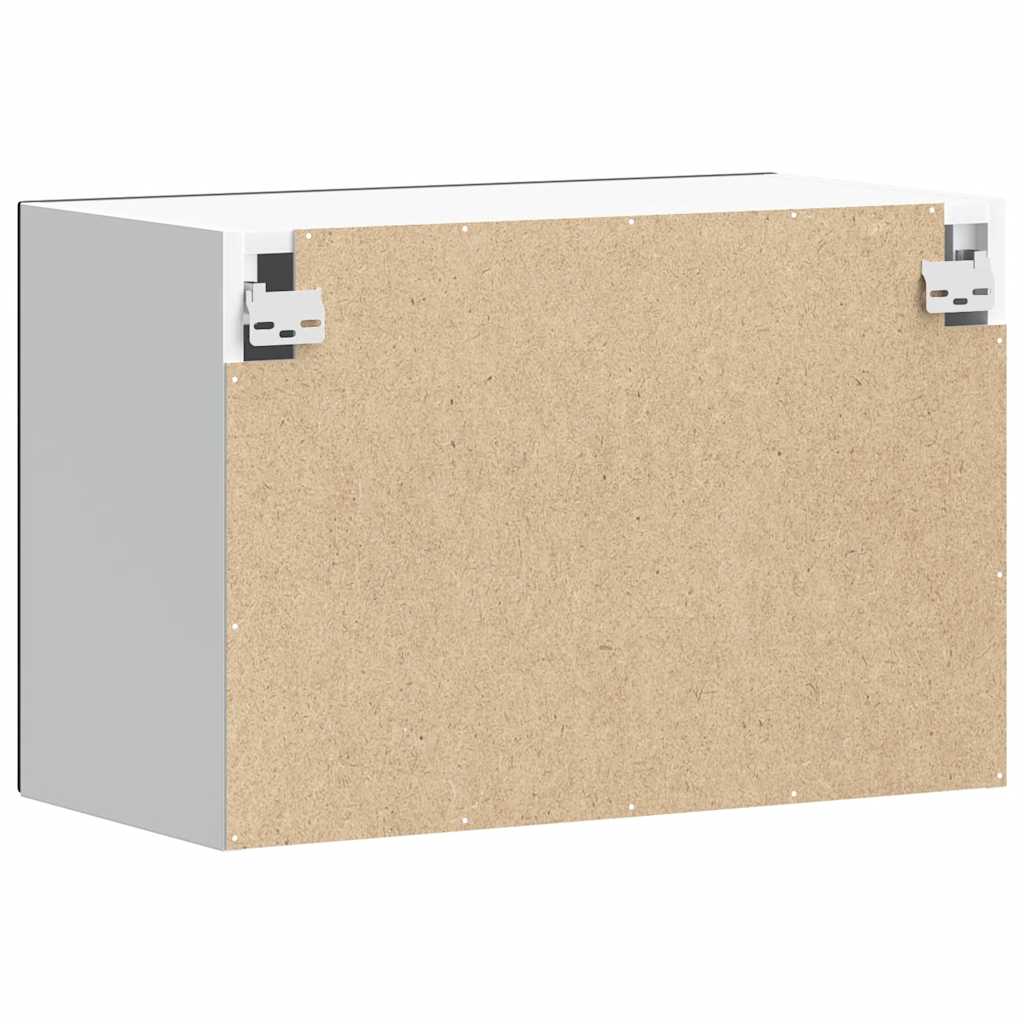 vidaXL Kitchen Wall Cabinet Lucca Black Engineered Wood