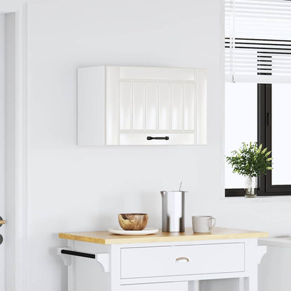 vidaXL Kitchen Wall Cabinet "Lucca" High Gloss White Engineered Wood