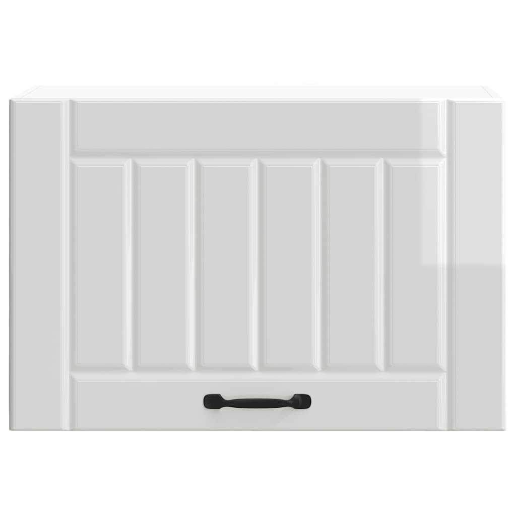 vidaXL Kitchen Wall Cabinet Lucca High Gloss White Engineered Wood