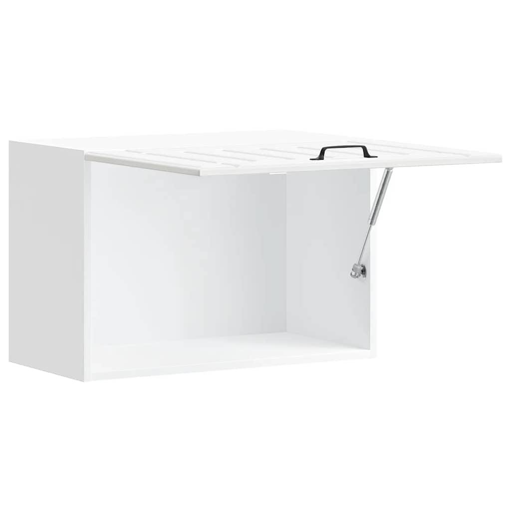 vidaXL Kitchen Wall Cabinet "Lucca" High Gloss White Engineered Wood