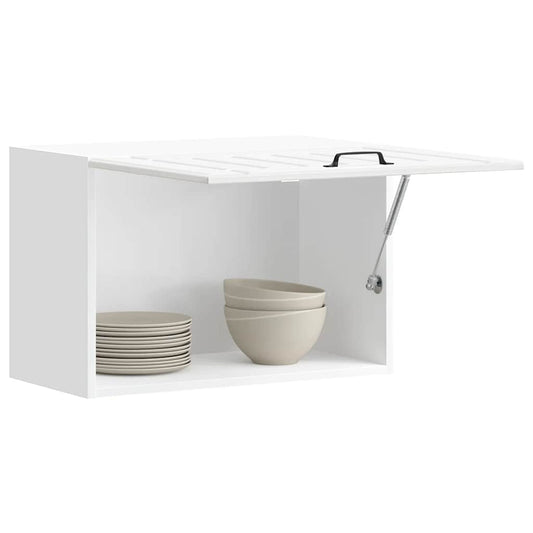 vidaXL Kitchen Wall Cabinet "Lucca" High Gloss White Engineered Wood