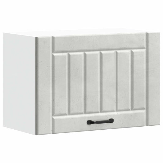 vidaXL Kitchen Wall Cabinet "Lucca" Concrete Grey Engineered Wood