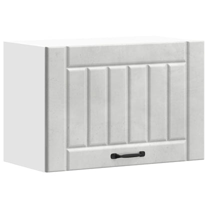 vidaXL Kitchen Wall Cabinet "Lucca" Concrete Grey Engineered Wood