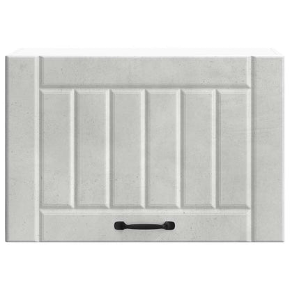 vidaXL Kitchen Wall Cabinet "Lucca" Concrete Grey Engineered Wood