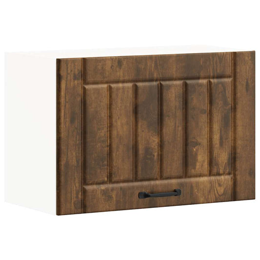 vidaXL Kitchen Wall Cabinet "Lucca" Smoked Oak Engineered Wood
