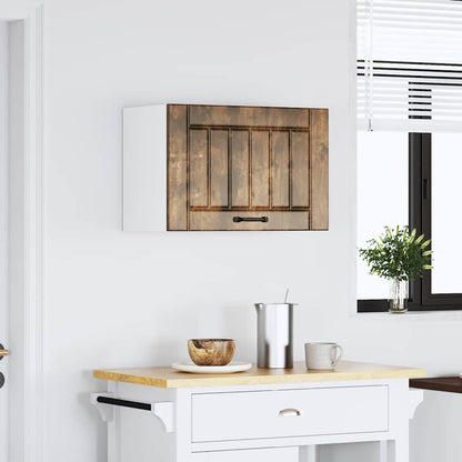 vidaXL Kitchen Wall Cabinet "Lucca" Smoked Oak Engineered Wood