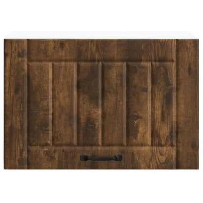 vidaXL Kitchen Wall Cabinet "Lucca" Smoked Oak Engineered Wood