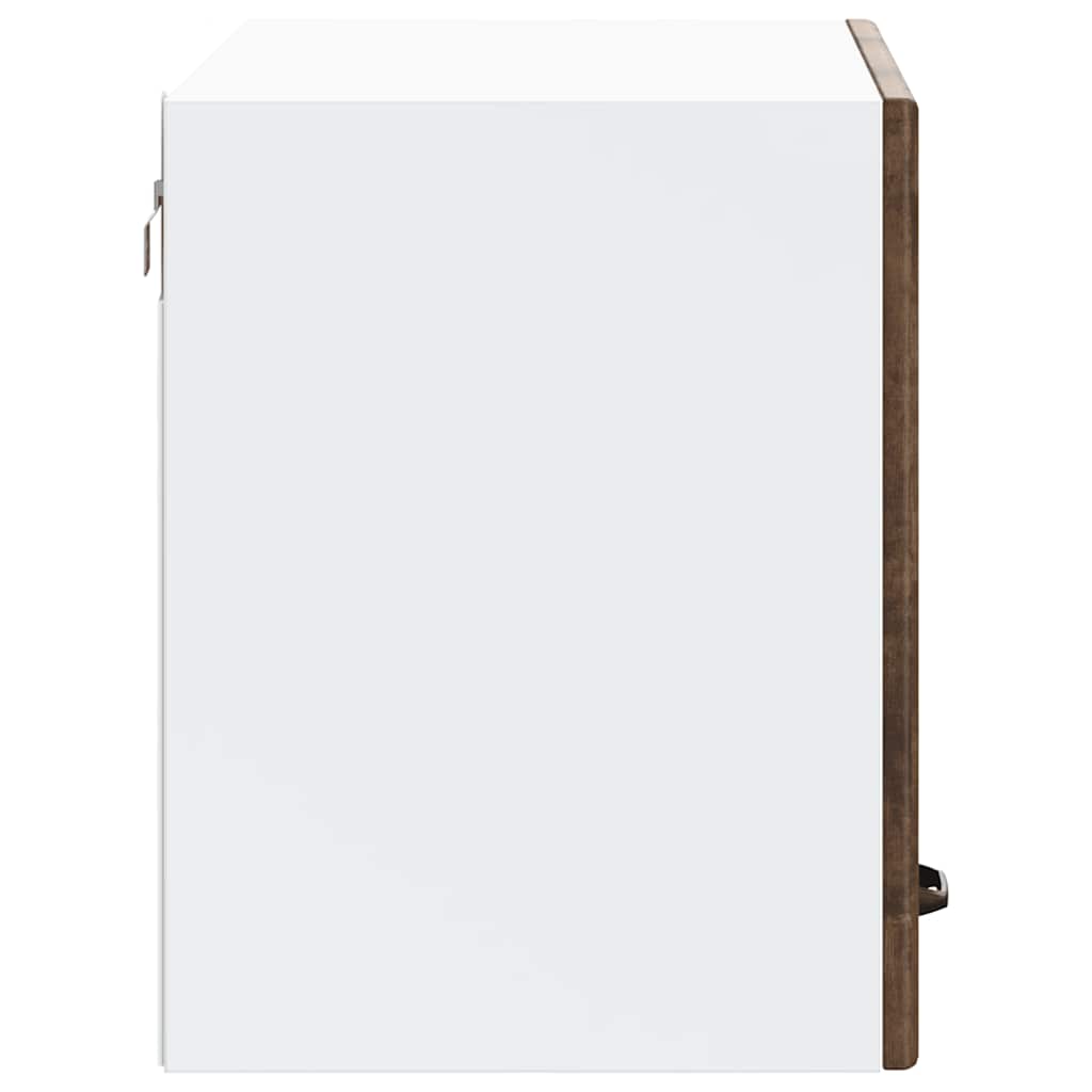 vidaXL Kitchen Wall Cabinet Lucca Smoked Oak Engineered Wood