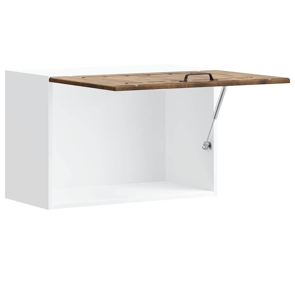 vidaXL Kitchen Wall Cabinet "Lucca" Smoked Oak Engineered Wood