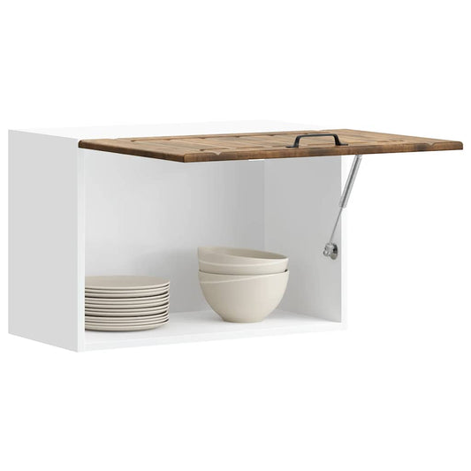 vidaXL Kitchen Wall Cabinet "Lucca" Smoked Oak Engineered Wood