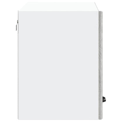 vidaXL Kitchen Wall Cabinet Lucca Grey Sonoma Engineered Wood
