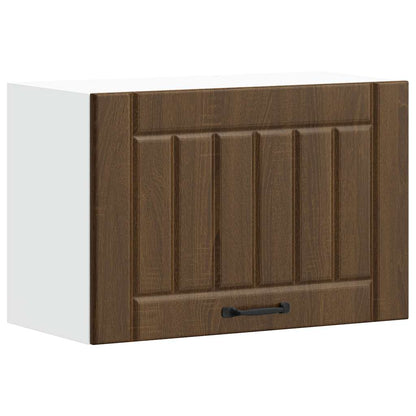 vidaXL Kitchen Wall Cabinet "Lucca" Brown Oak Engineered Wood