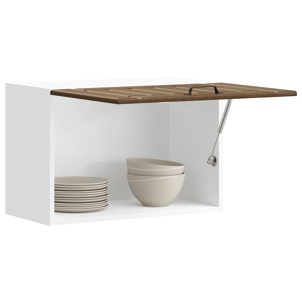 vidaXL Kitchen Wall Cabinet "Lucca" Brown Oak Engineered Wood