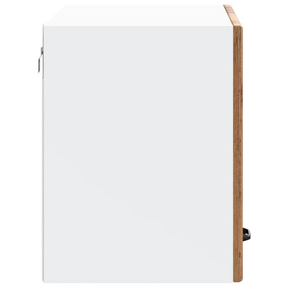 vidaXL Kitchen Wall Cabinet "Lucca" Old Wood Engineered Wood