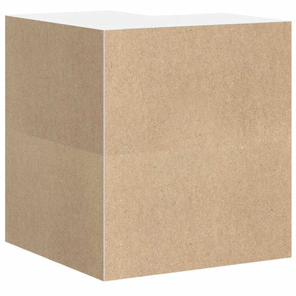 vidaXL Kitchen Wall Corner Cabinet Lucca White Engineered Wood