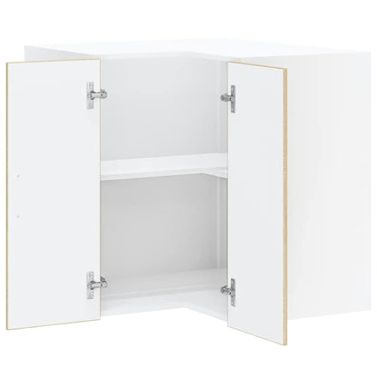 vidaXL Kitchen Wall Corner Cabinet "Lucca" Sonoma Oak Engineered Wood